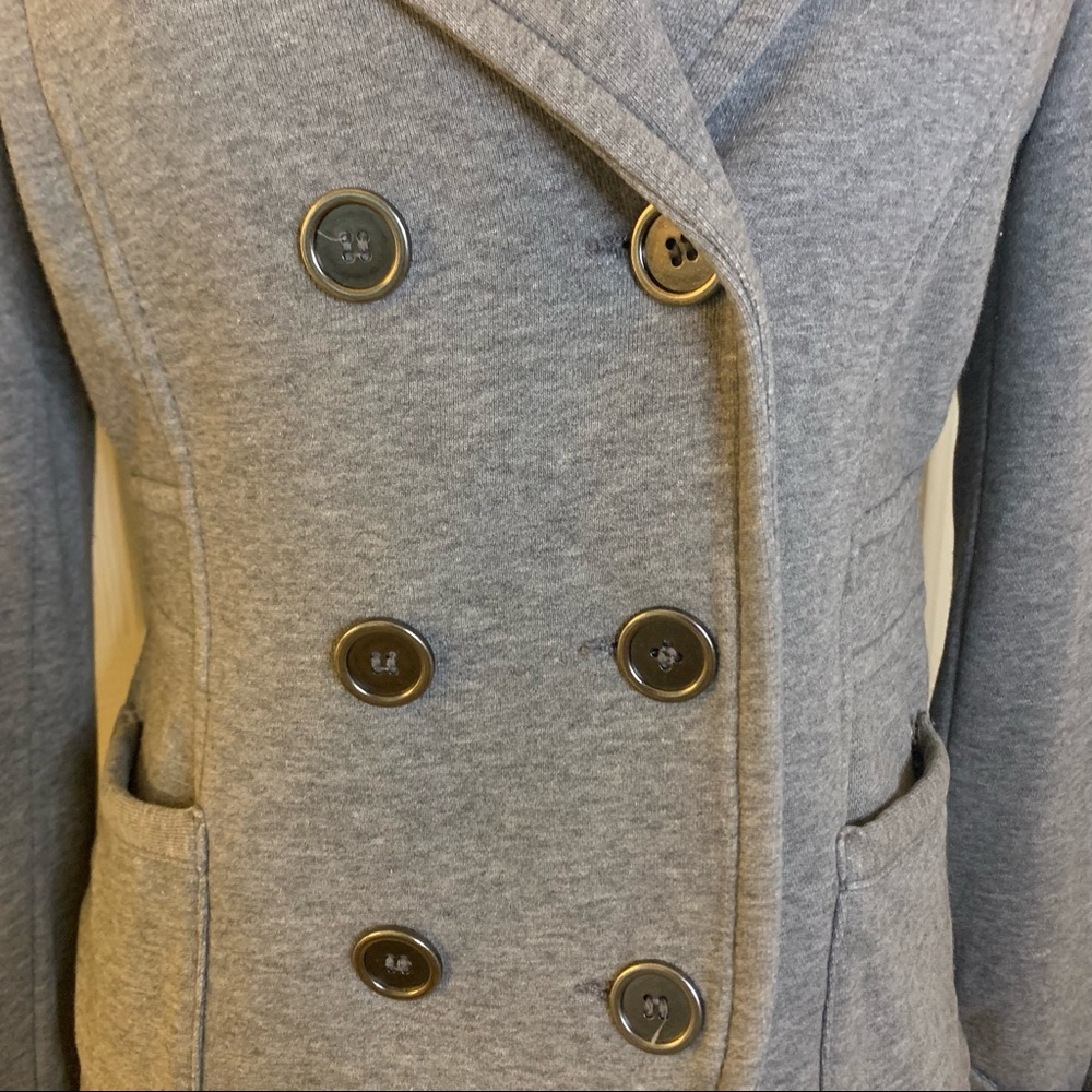 H&M Medium Gray Blazer Jacket - Picture 2 of 7